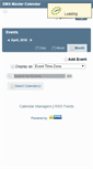 Mobile Screenshot of calendar.aucegypt.edu
