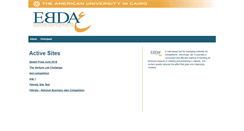 Desktop Screenshot of ebda3.aucegypt.edu